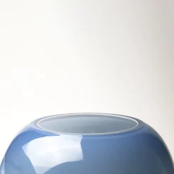 Officine di Murano 1295 Vaso azzurro alto e sporgente><noscript><img width=