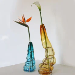 Alice Crepaldi Vaso Babà Ambra in vetro di Murano><noscript><img width=