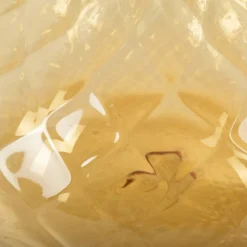 Officine di Murano 1295 Vaso Balloton ambra chiaro con bordo verde><noscript><img width=