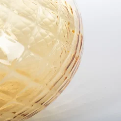 Officine di Murano 1295 Vaso Balloton ambra chiaro con bordo verde><noscript><img width=