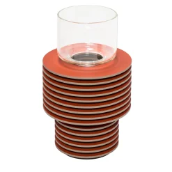 Rudi Vaso basso in velluto bicolore #2> Vasi Da Fiori