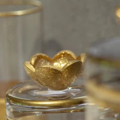 Griffe Montenapoleone by Vetrerie di Empoli Vaso basso in vetro con base ispirata a Michelangelo> Arredo Bagno