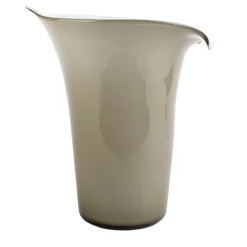 Officine di Murano 1295 Vaso Calla grigio e bianco> Anfore