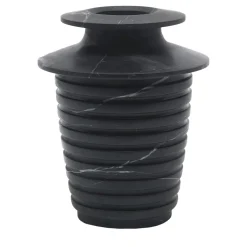 MMairo Vaso Capua M Black Marquina di Ivan Colominas> Vasi Da Fiori