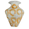 Onofrio Acone Vaso Ceramica Areté Ecos Arancione> Vasi Decorativi