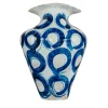 Onofrio Acone Vaso Ceramica Areté Ecos Blu> Vasi Decorativi
