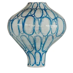 Onofrio Acone Vaso Ceramica Kalipso Aghia Blu> Vasi Decorativi