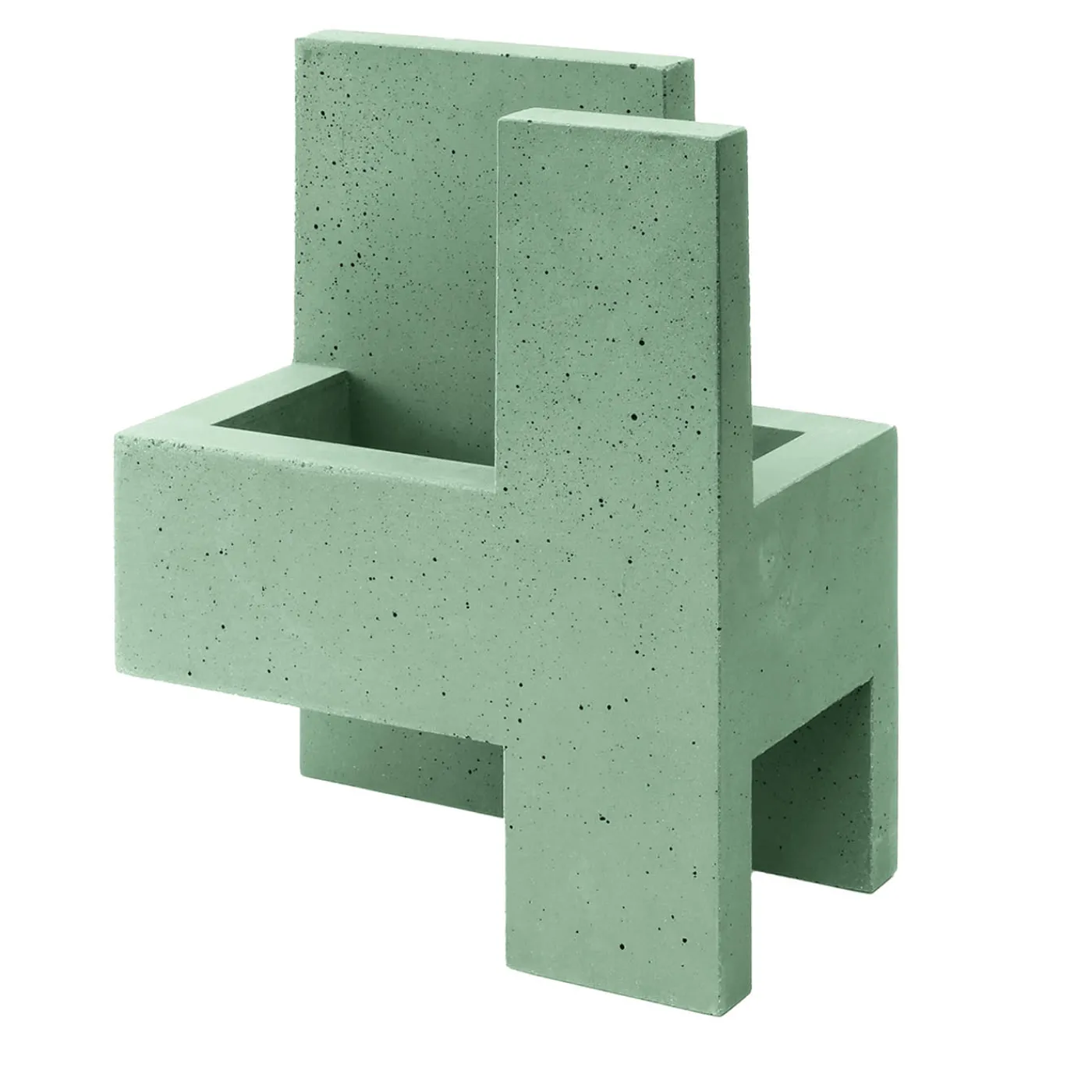 Paolo Giordano Vaso Chandigarh IV verde menta> Cachepot E Portavasi