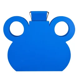 ADJ Style Vaso con manico rotondo in pelle Edition Limitée OTTO Majorelle Blue con coperchio> Vasi Con Coperchio