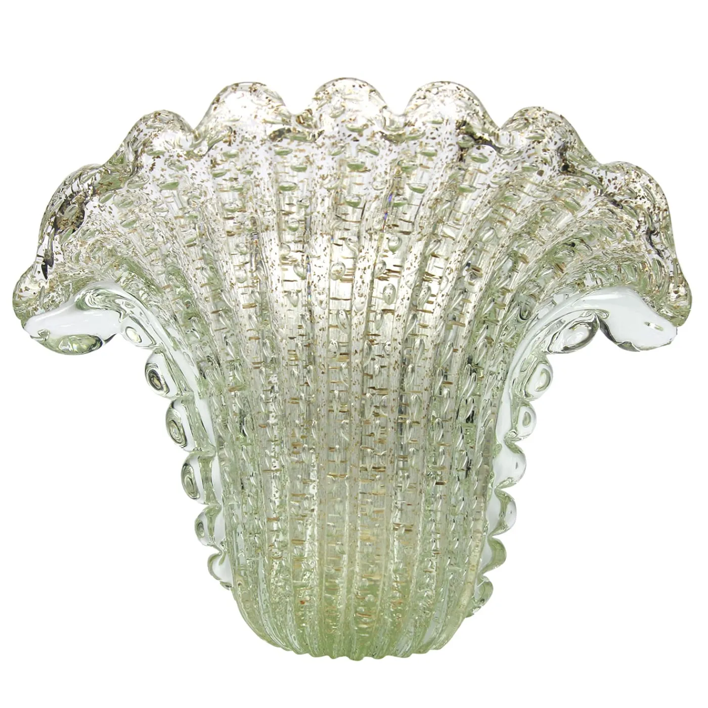 Officine di Murano 1295 Vaso Coppa Oro> Vasi Decorativi