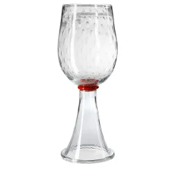 VGnewtrend Vaso Correr trasparente e arancione> Vasi Da Fiori