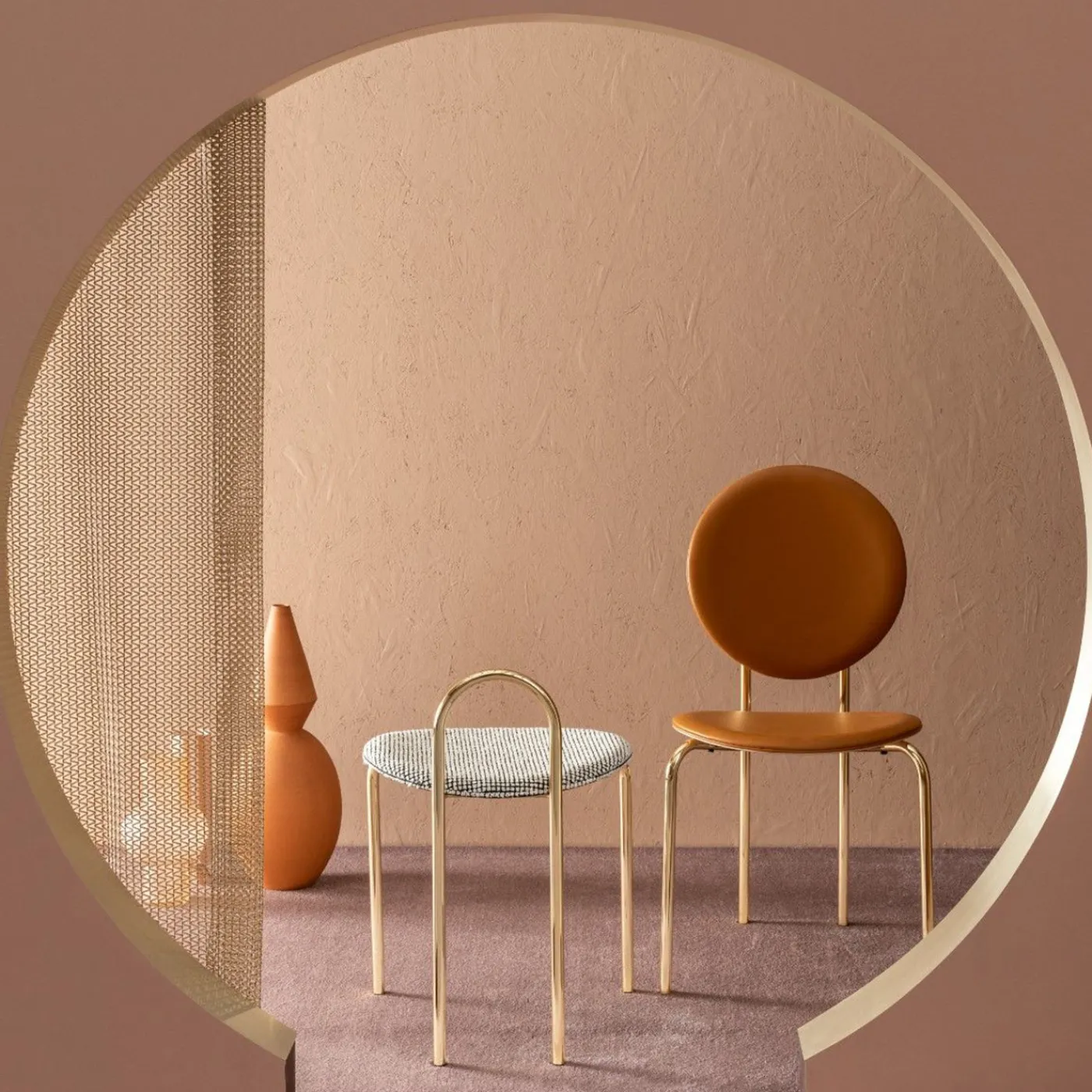 Rometti Vaso Crisos in terracotta di Jean-Christophe Clair> Vasi Decorativi