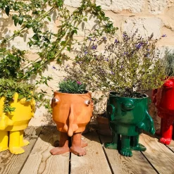 Freaklab Vaso da fiori medio in terracotta Walking Head><noscript><img width=