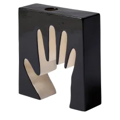 Cassina Vaso da fiori nero Impronta di Ico Parisi> Vasi Da Fiori