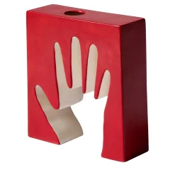 Cassina Vaso da fiori rosso Impronta di Ico Parisi> Vasi Da Fiori