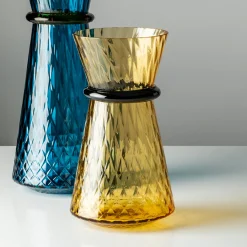 Venini Vaso d'ambra piccolo Tiara di Francesco Lucchese><noscript><img width=