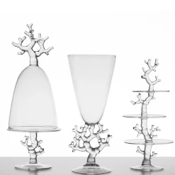 Simone Crestani Vaso Decorativo in vetro Coral><noscript><img width=