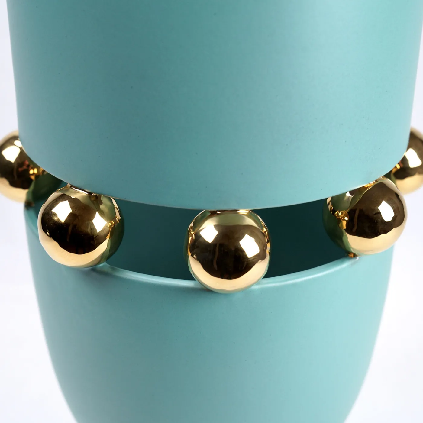 deBlona Vaso Decorativo Kósmos Aquamarine in Ceramica> Vasi Decorativi