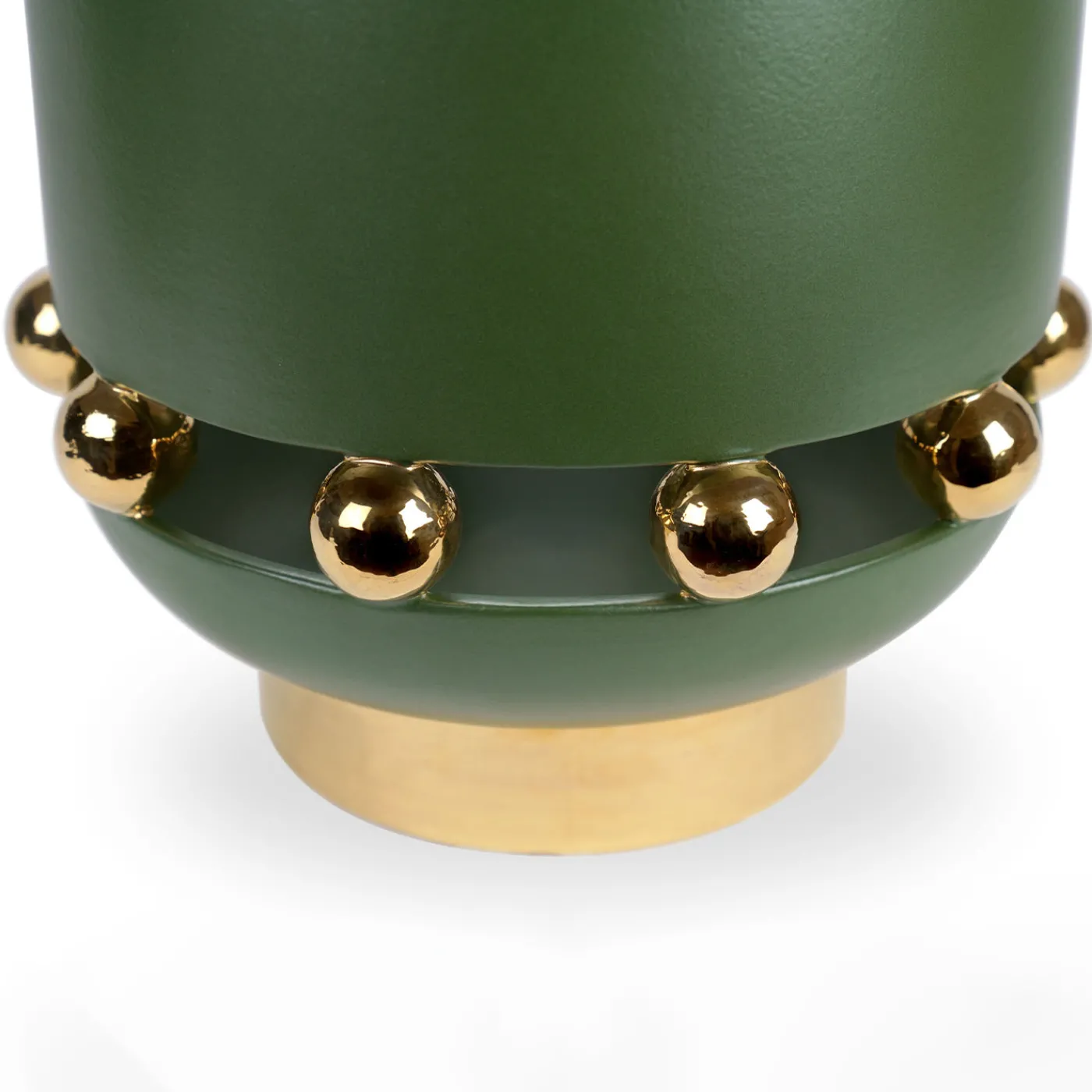 deBlona Vaso Decorativo Kósmos Grande in Ceramica Verde> Vasi Decorativi