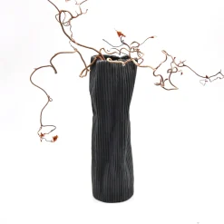 Design Center 1991 Vaso Decorativo Paesaggio 24 Nero di Nino Basso><noscript><img width=