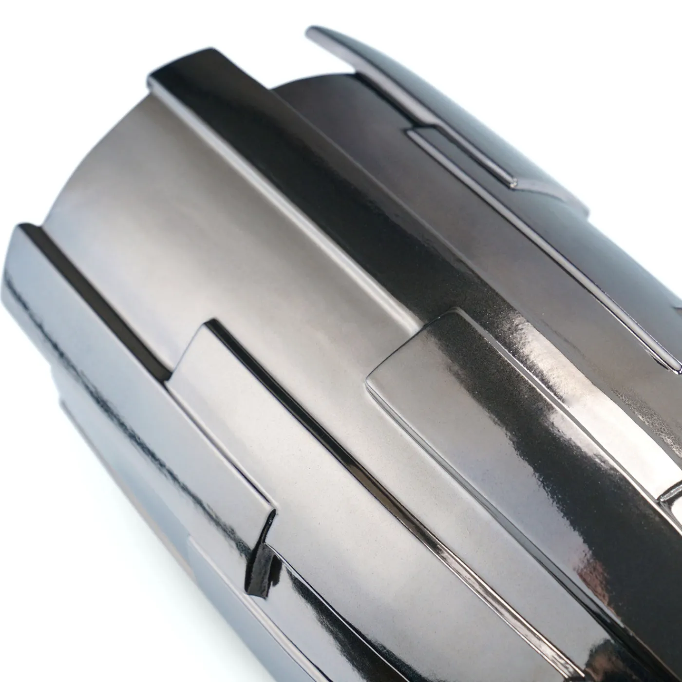 deBlona Vaso Decorativo Panoplia in Ceramica Titanio> Vasi Decorativi