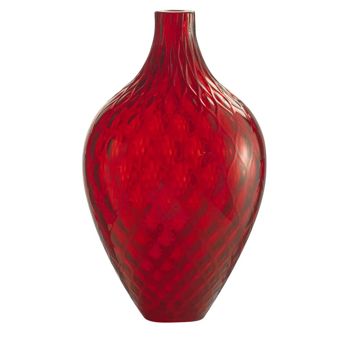 NasonMoretti Vaso decorativo Samarcanda Tall Balloton Red> Vasi Da Fiori
