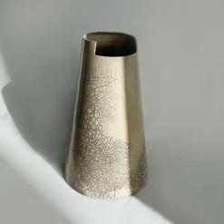 StudioNudo Vaso decorativo trasparente Raku tagliato alto> Vasi Decorativi