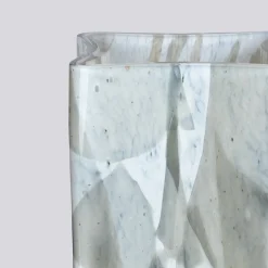 Stories Of Italy Vaso di vetro grigio a secchiello> Vasi Da Fiori