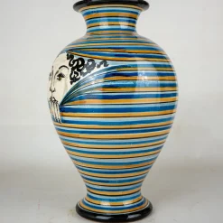 Alessandro Iudici Vaso Donna in Ceramica Arancione I Curiosi><noscript><img width=
