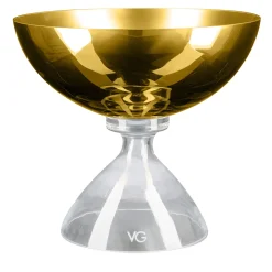 VGnewtrend Vaso d'oro Alice> Vasi Da Fiori