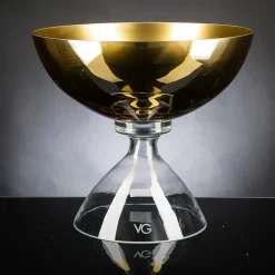 VGnewtrend Vaso d'oro Alice> Vasi Da Fiori
