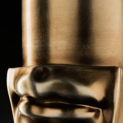 VGnewtrend Vaso d'oro David's Lips><noscript><img width=