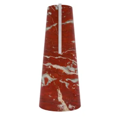 Carcino Design Vaso Elara Rosso Francia e Bianco Carrara> Vasi Da Fiori