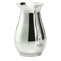 Schiavon Vaso Essentia Bulbous in metallo argentato> Vasi Decorativi