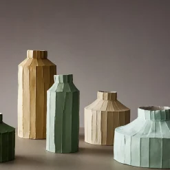 Paola Paronetto Vaso Fide Corteccia B17/Sabbia chiaro><noscript><img width=