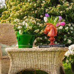 Romarin Vaso figurativo in ceramica Cheval Blanc><noscript><img width=