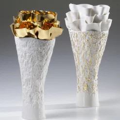 Fos Ceramiche Vaso Flora Gold Spots><noscript><img width=