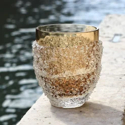 Micheluzzi Glass Vaso Ghiaccio Miele> Vasi Da Fiori