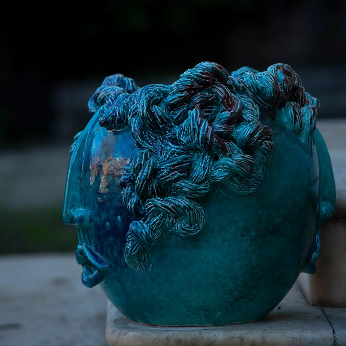 Patrizia Italiano Vaso Giano> Vasi Figurativi