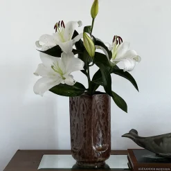 mg12 by Monica Geronimi Vaso Giuseppe Rame in ceramica smaltata bronzo lucida><noscript><img width=