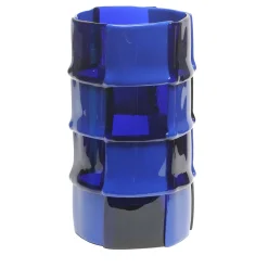 Corsi Design Factory Vaso grande Bamboo Blue di Enzo Mari> Vasi Decorativi