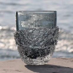 Micheluzzi Glass Vaso grande Ghiaccio Oceano> Vasi Da Fiori