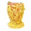 Corsi Design Factory Vaso Grande Spaghetti Special Giallo e Rosa di Gaetano Pesce> Vasi Decorativi