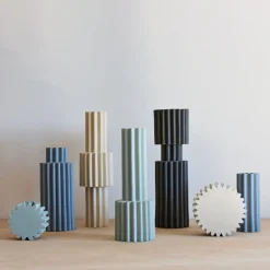 Francesca Verardo Vaso Grigio Clessidra><noscript><img width=