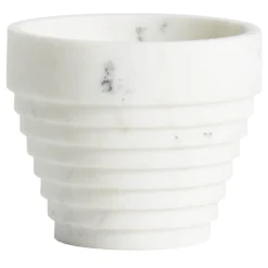 MMairo Vaso Guggenheim White Michelangelo di Michele Chiossi> Cachepot E Portavasi