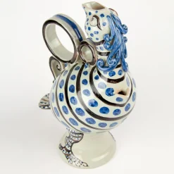 Alessandro Iudici Vaso in ceramica Blue Bird><noscript><img width=