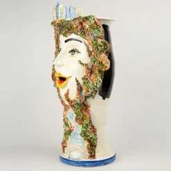Alessandro Iudici Vaso in ceramica Central Park> Vasi Figurativi