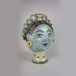 Alessandro Iudici Vaso in ceramica della Dea del Mediterraneo> Vasi Figurativi