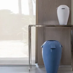 SANTOPECCATORE Vaso in Ceramica Giara Azzurro><noscript><img width=