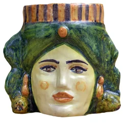 Artema Galli Vaso in ceramica Opuntia> Vasi Figurativi